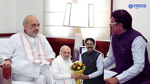 साखर उद्योगासंदर्भात हर्षवर्धन पाटीलांनी अमित शहांशी केली महत्वाची चर्चा, वाचा भेटीची इनसाईड स्टोरी