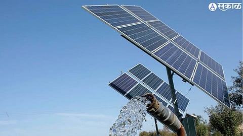 solar plant in 48 village satara agriculture pump electricity
