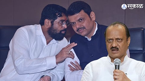 Ajit Pawar Eknath Shinde Devendra Fadnavis