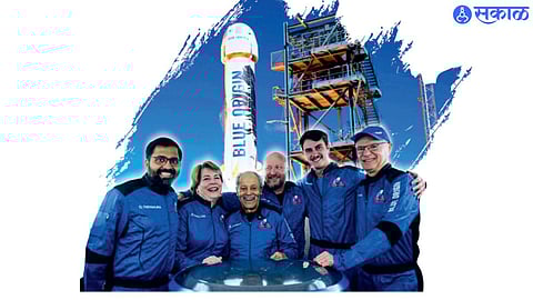 blue origin launch space tourist Gopi Thotakura space tourist