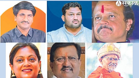 prakash shendge
utkarsha rupwate
panjabrao dakh
chandrahar patil
vasant more
shantigiri maharaj