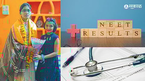 Marathwada Village Girl Dhanshree Patil Shines in NEET 2024