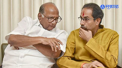 MVA Press Conference Uddhav Thackeray Sharad Pawar