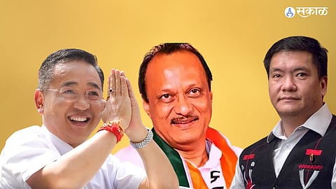 NCP AJit Pawar Arunachal Pradesh