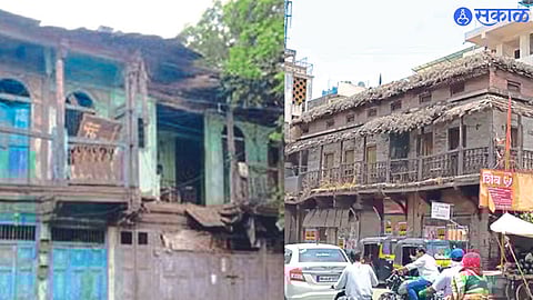 Dangerous, dilapidated buildings dot the city.