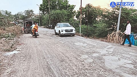 Kasare to Chail road is in bad condition
