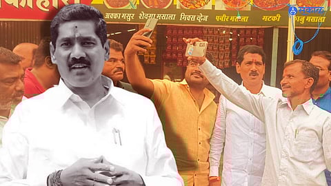नवनिर्वाचित खासदार बजरंग सोनवणे बनले सेलिब्रिटी, सेल्फी कढण्यासाठी नागरीकांची रिघ