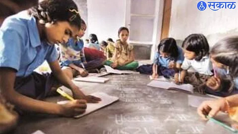 Tribal students could not get books writing materials from school