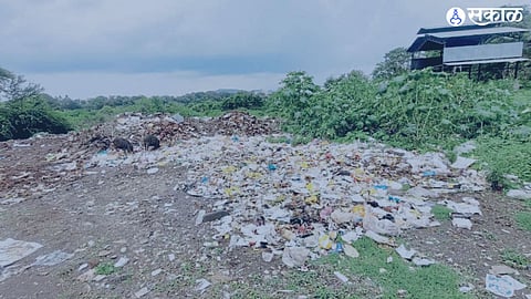garbage dumping krishna river rain water and waste causing health problems