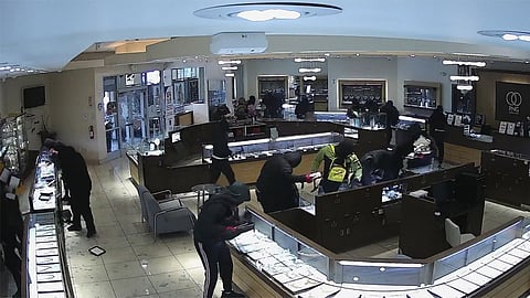 PNG Jewellers robbery in america