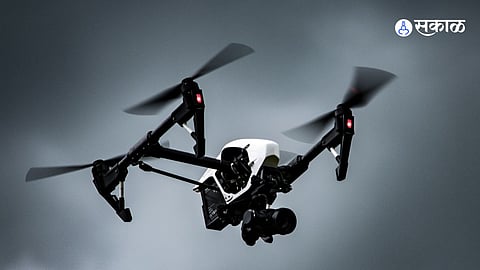 panic among citizens due to sighting of drones in Khalad area of Purandar taluka marathi news