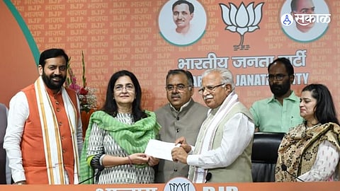 Kiran Choudhary joins BJP :