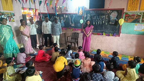 CEO Manisha Awhale Zilla Parishad School Solapur