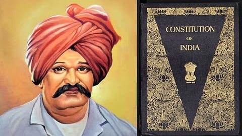 Shahu Maharaj are reflected in the Indian Constitution