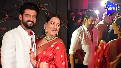 Sonkashi & Zaheer Wedding : लाल चुडा, भांगात कुंकू ; सोनाक्षीचा रिसेप्शन लूक चर्चेत तर नवऱ्याबरोबर केलेल्या डान्सचेही व्हिडीओ झाले व्हायरल