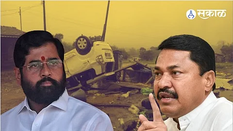 Congress leader nana patole writes cm shinde leter over vishalgad encroachment devendra fadnavis