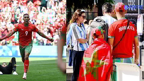 argentina vs morocco 2-2 & spain beat uzbekistan by 2-1