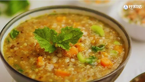 Vegetable Oats Soup