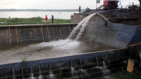 nagpur rain update rise water level of ambazari lake