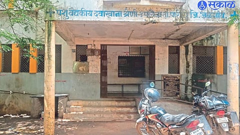 Veterinary Hospital building here.