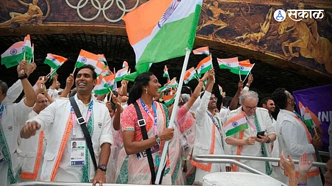 India at Paris Olympic Opening Ceremony