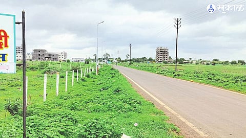 Street lamp off on Rajmata Jijau road