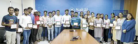 ‘सकाळ यिन’च्या कॉलेज समन्वयकांचा सन्मान