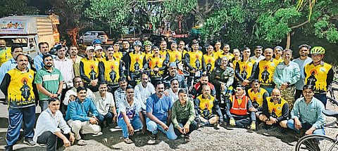 पर्यावरण संवर्धनासाठी सायकल वारी