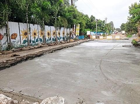 चाकण ते काळुस रस्त्याचे काम अखेर मार्गी