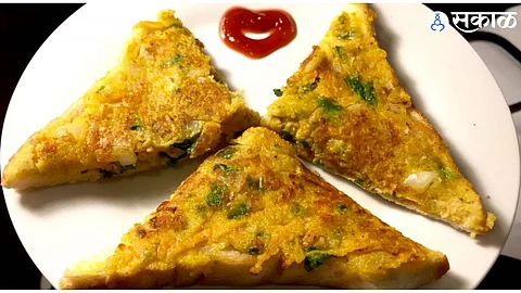 Moong Dal Toast Recipe