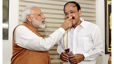 prime minister narendra modi venkaiah naidu