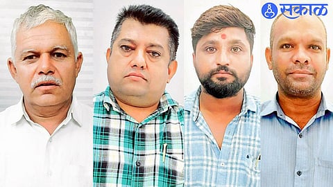 Nagraj Patil, Bhausaheb Patil, Kiran Patil, Pitambar Patil