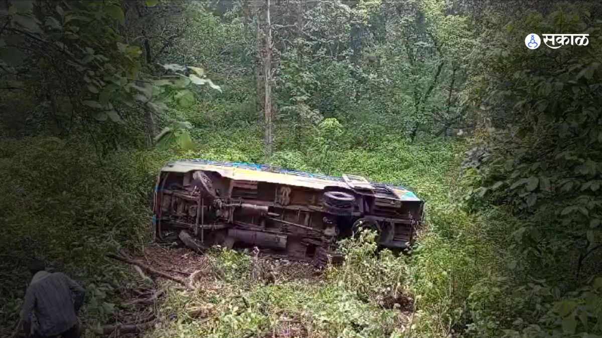 Amravati Bus Accident news in marathi