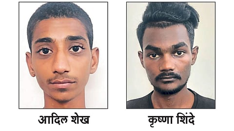 Aadil Shaikh and Krishna Shinde