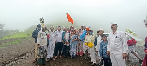 रायरेश्वरावरुन पायी वारीचे प्रस्थान