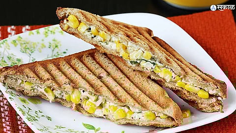 Cheese Corn Sandwich