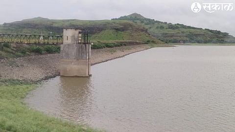 The situation of Bhojapur Dam today evening