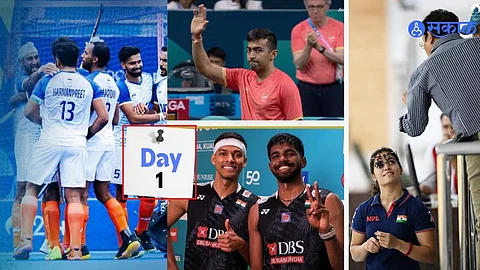 India at Paris olympics 2024 Day1