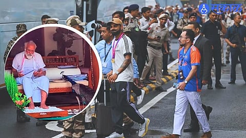 Indian Team Meet PM Modi