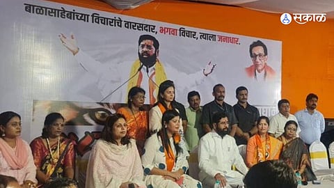 Pradeep Sharma Wife Swikriti Sharma In Shiv Sena