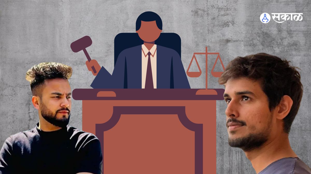 Saket Court Delhi Dhruv Rathee And Elvish Yadav