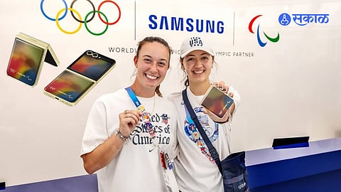 Paris Olympics 2024 Samsung Galaxy Z Flip 6 Smartphone