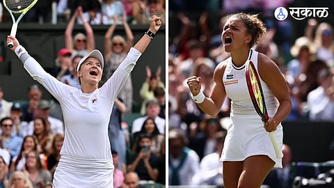 Barbora Krejcikova and Jasmine Paolini