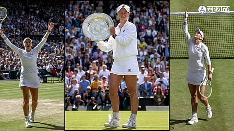 Barbora krejcikova wimbledon winner letter to Jana Novotna