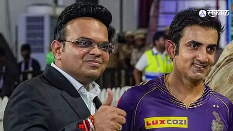 GautamGambhir relation with Jay shah