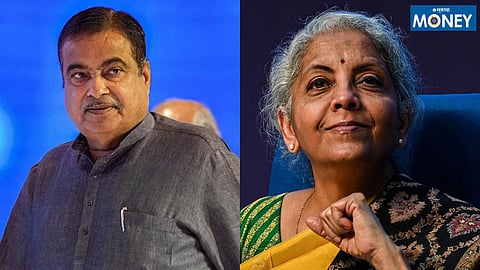 Nitin Gadkari , FM Nirmala Sitharaman