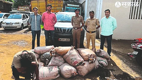 Subject goods and suspects seized by the State Excise Department