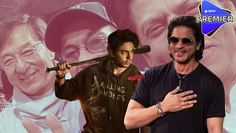 Shahrukh Khan and Jackie Chan