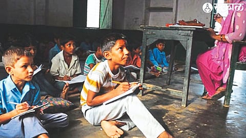 Deprived of school uniform