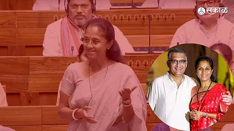 Supriya Sule And Sadanand Sule